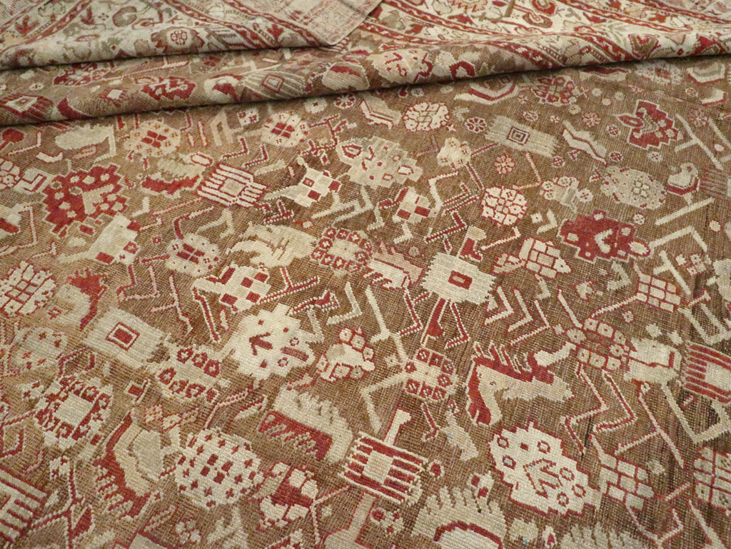 Antique Turkish Ghiordes Carpet, No.20553 - Gsblank