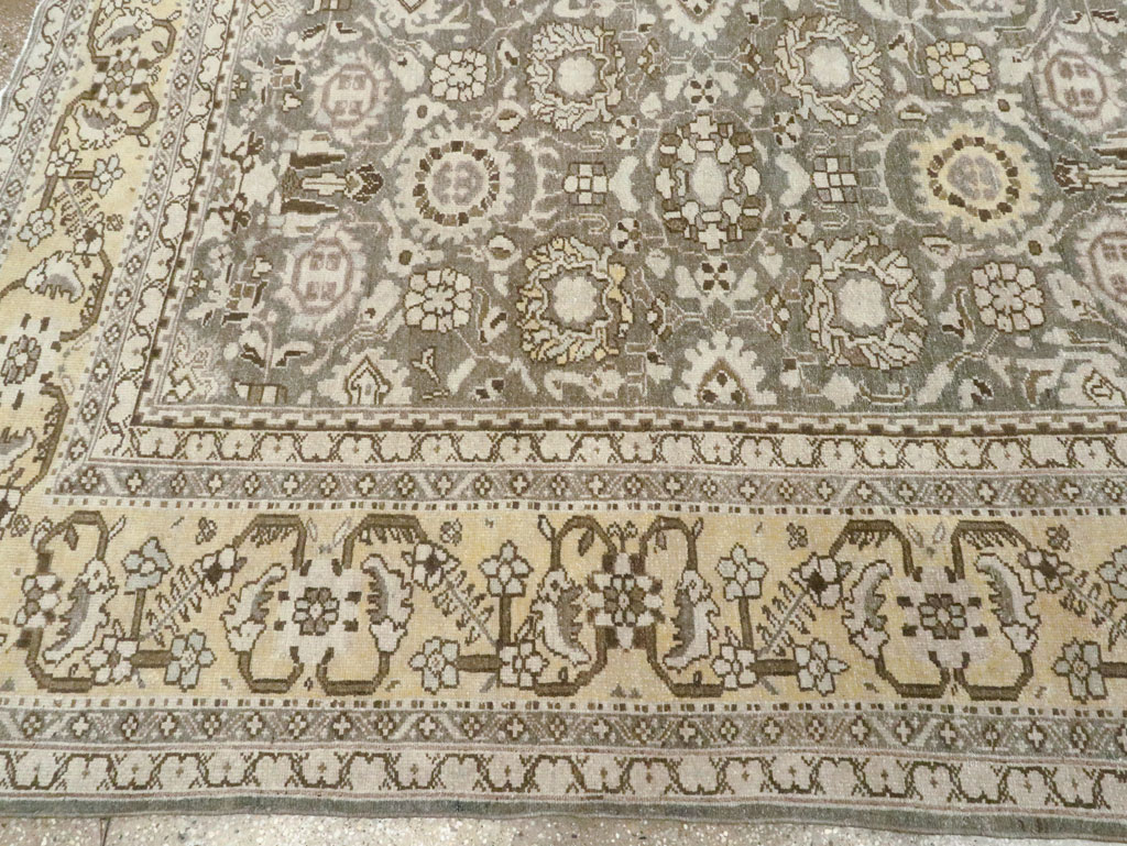 Vintage Persian Malayer Room Size Carpet, No.20564 - Gsblank