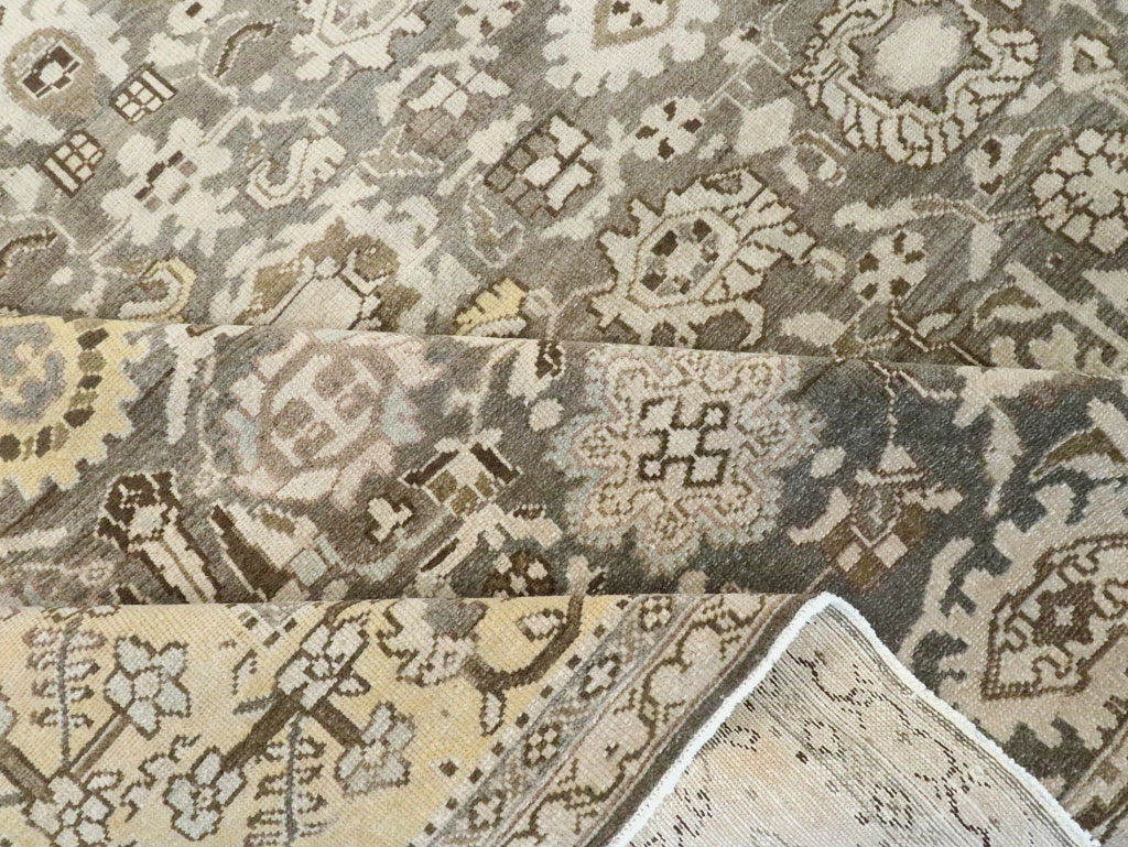 Vintage Persian Malayer Room Size Carpet, No.20564 - Gsblank