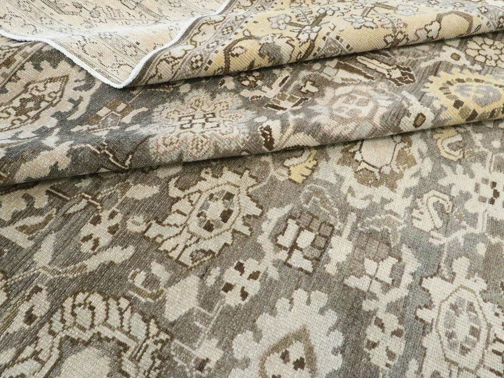 Vintage Persian Malayer Room Size Carpet, No.20564 - Gsblank