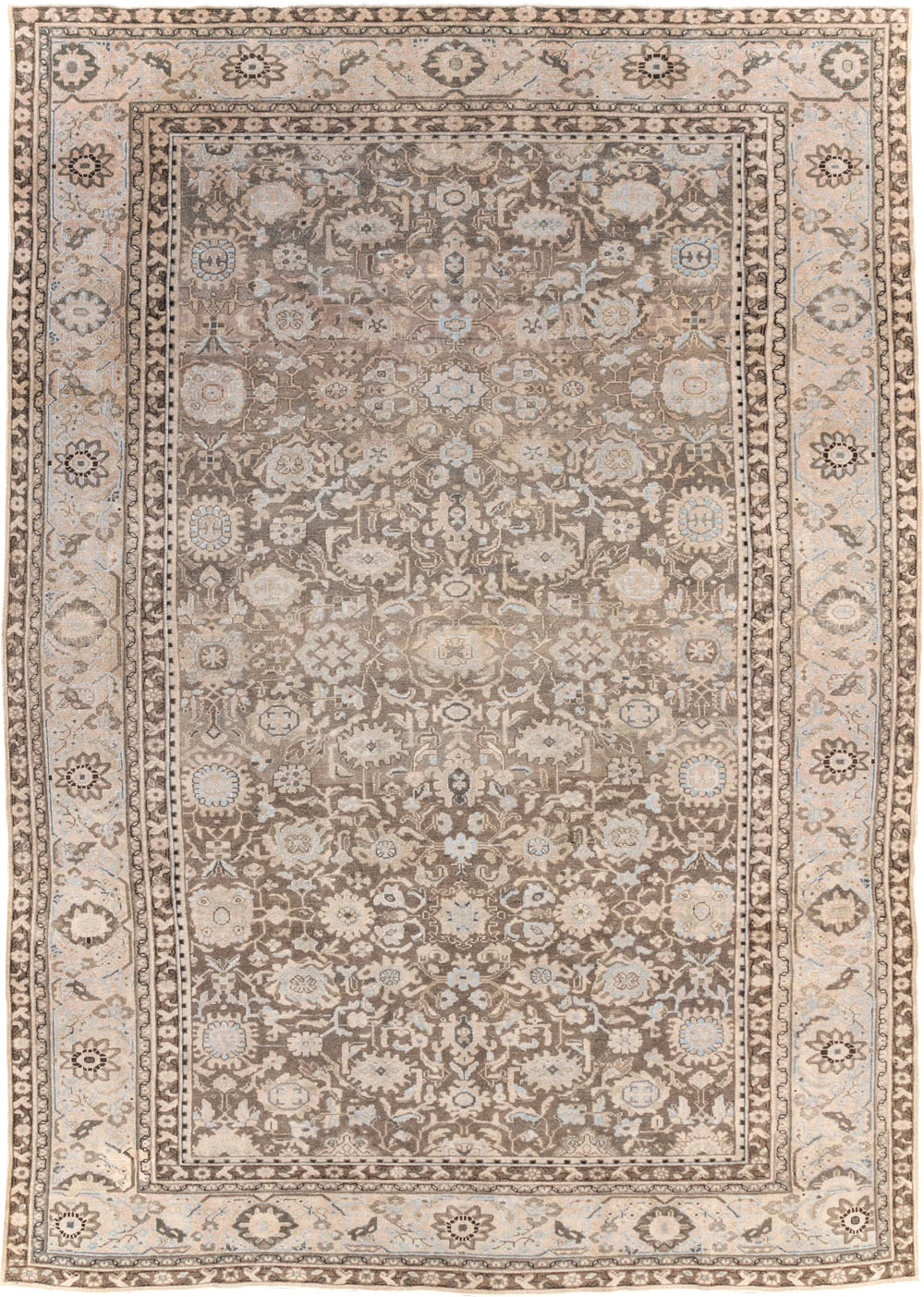 Vintage Persian Malayer Room Size Carpet, No.20565 - Gsblank