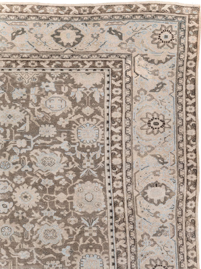 Vintage Persian Malayer Room Size Carpet, No.20565 - Gsblank