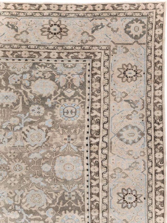 Vintage Persian Malayer Room Size Carpet, No.20565 - Gsblank