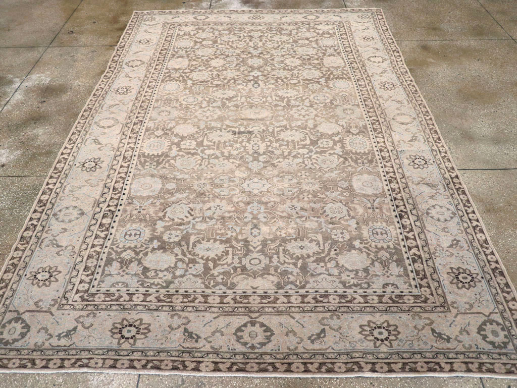 Vintage Persian Malayer Room Size Carpet, No.20565 - Gsblank