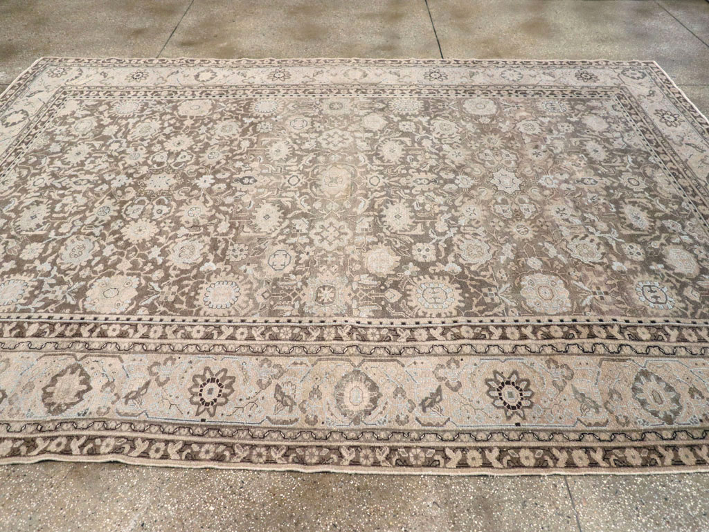 Vintage Persian Malayer Room Size Carpet, No.20565 - Gsblank
