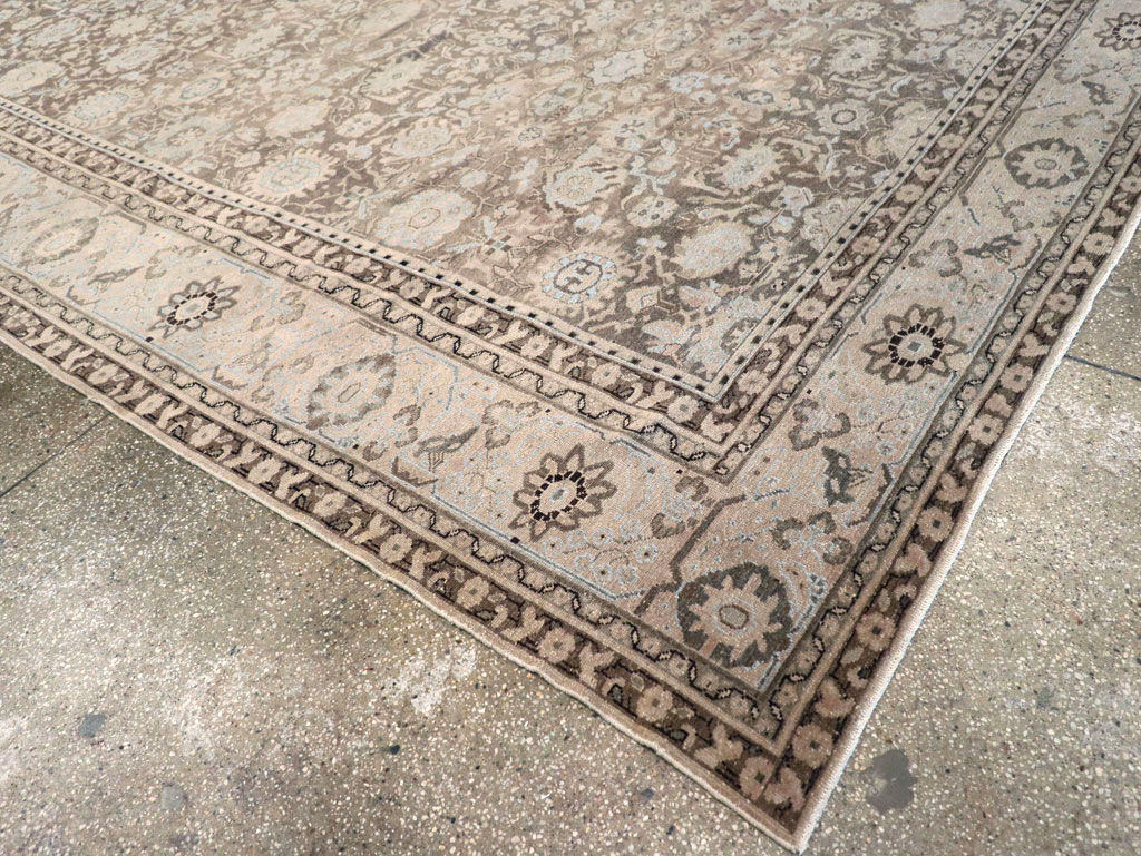 Vintage Persian Malayer Room Size Carpet, No.20565 - Gsblank