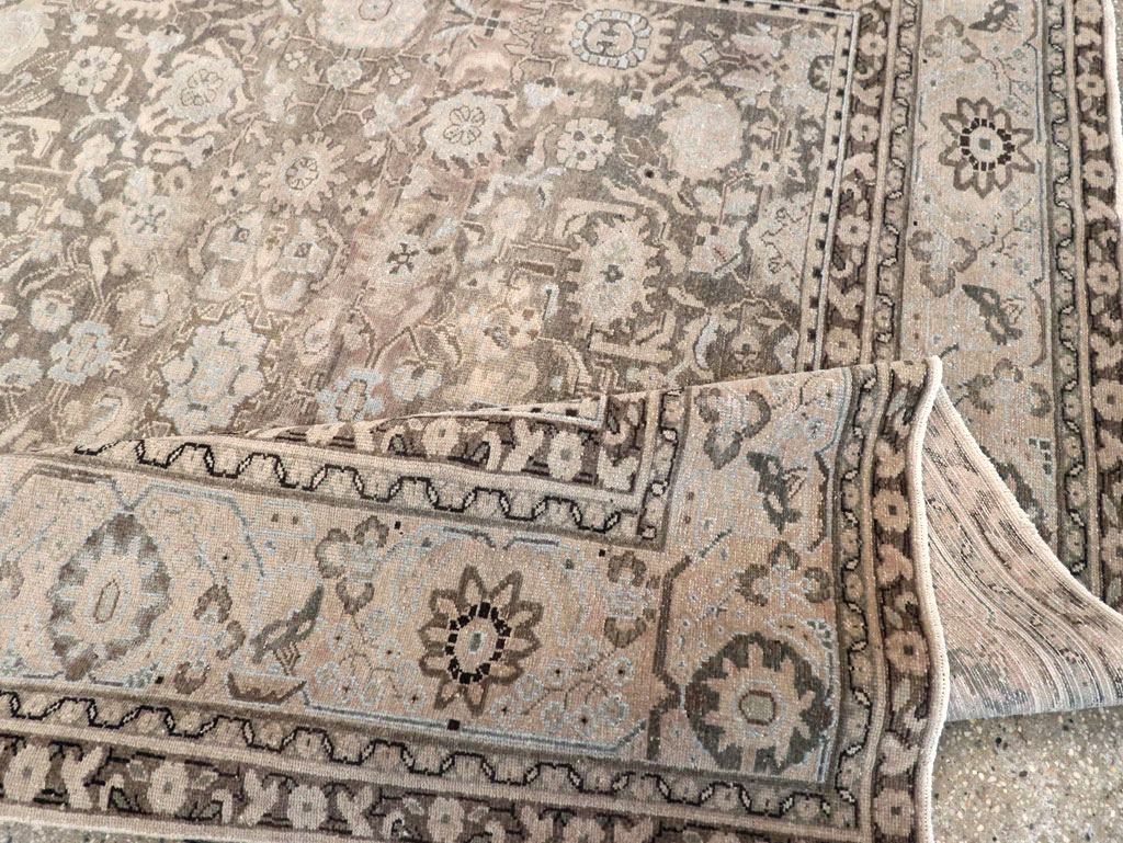 Vintage Persian Malayer Room Size Carpet, No.20565 - Gsblank