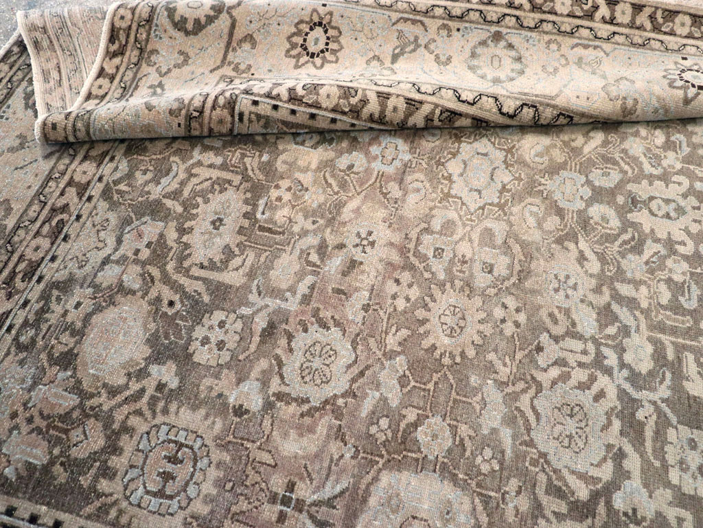 Vintage Persian Malayer Room Size Carpet, No.20565 - Gsblank