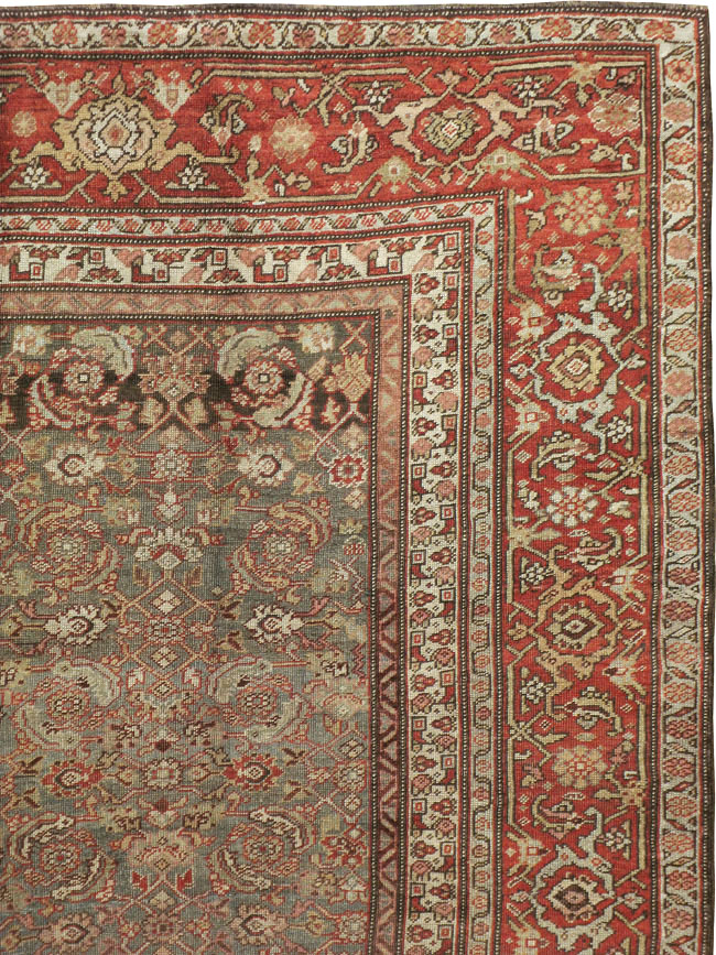 Antique Persian Bidjar Carpet, No.20590 - Gsblank