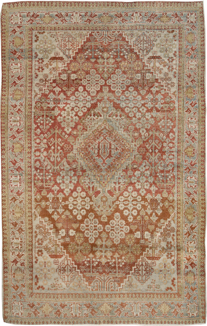 Vintage Persian Joshegan Rug, No.20605 - Gsblank