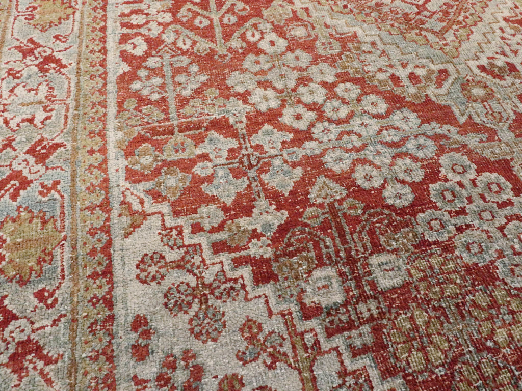 Vintage Persian Joshegan Rug, No.20605 - Gsblank
