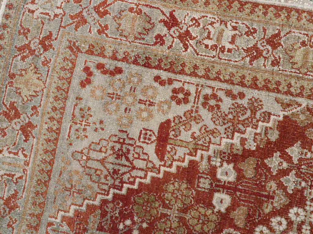 Vintage Persian Joshegan Rug, No.20605 - Gsblank