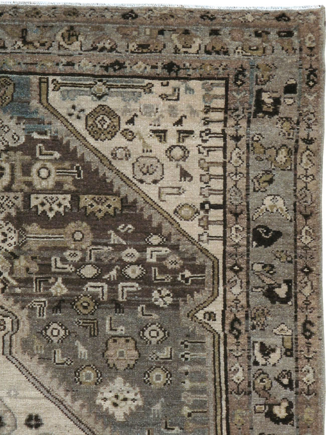 Vintage Persian Malayer Rug, No.20615 - Gsblank