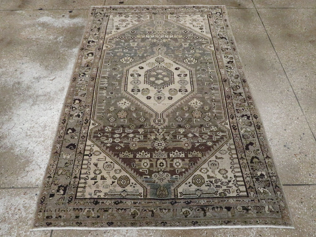 Vintage Persian Malayer Rug, No.20615 - Gsblank