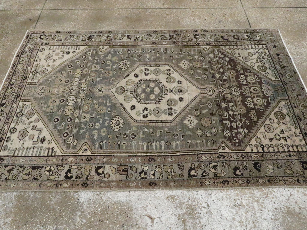 Vintage Persian Malayer Rug, No.20615 - Gsblank