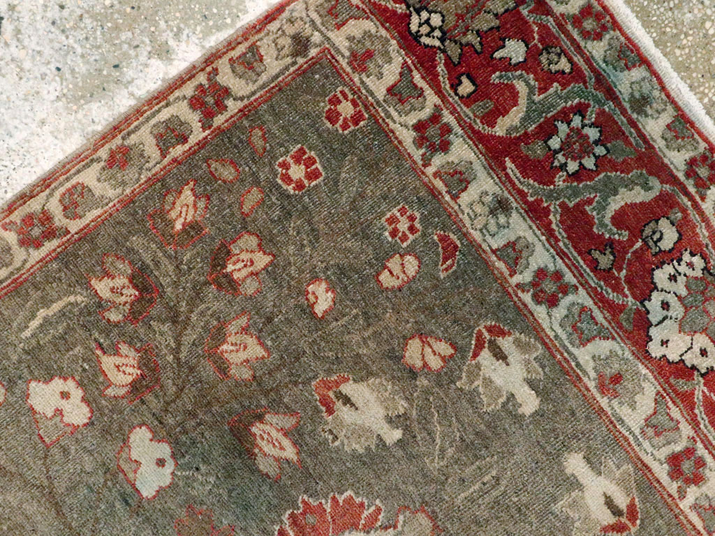 Antique Persian Tabriz Sampler Rug, No.20619 - Gsblank