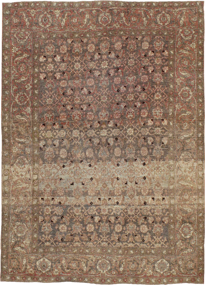 Antique Persian Tabriz Rug, No.20628 - Gsblank