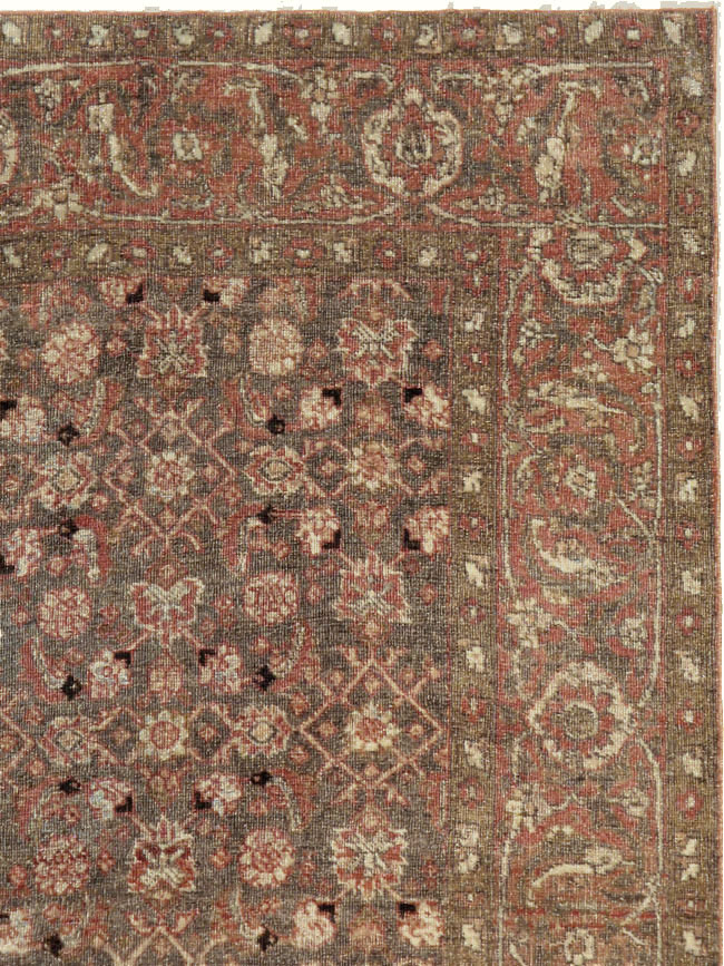 Antique Persian Tabriz Rug, No.20628 - Gsblank