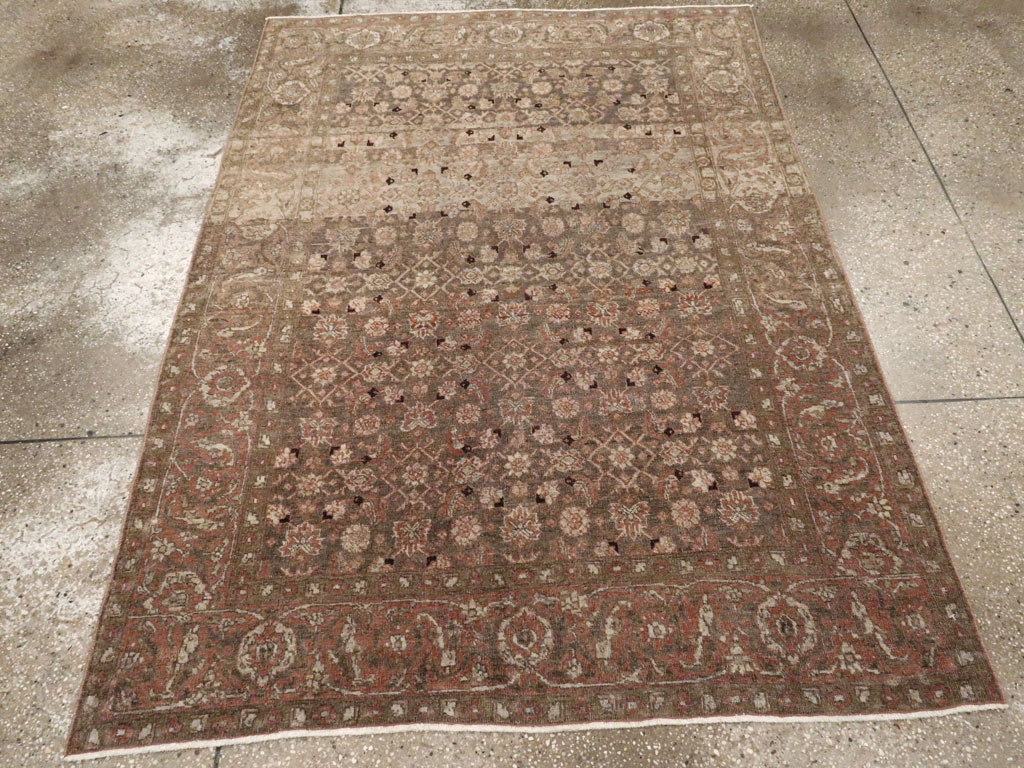 Antique Persian Tabriz Rug, No.20628 - Gsblank