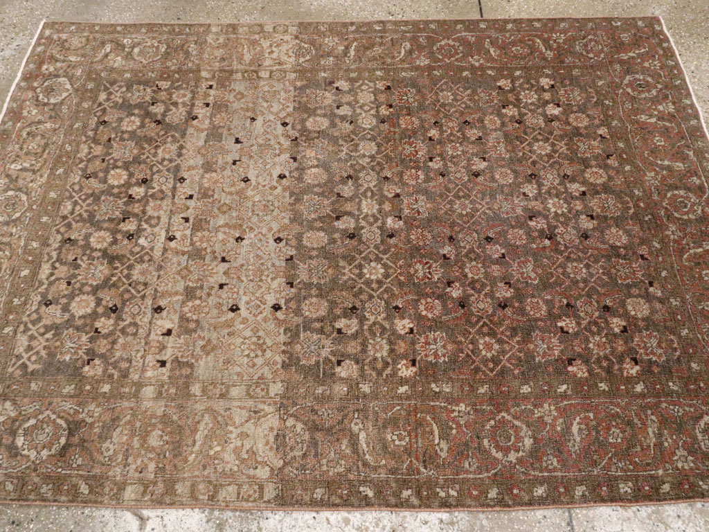 Antique Persian Tabriz Rug, No.20628 - Gsblank