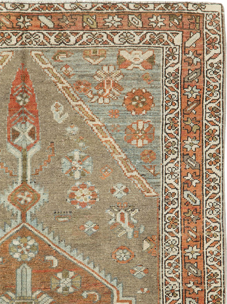 Vintage Persian Kurdish Rug, No.20633 - Gsblank