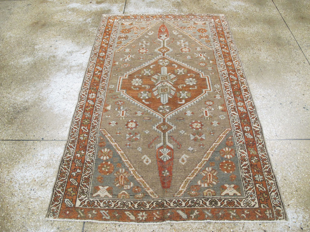 Vintage Persian Kurdish Rug, No.20633 - Gsblank