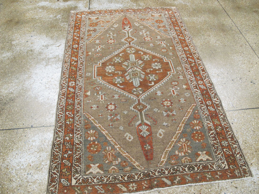 Vintage Persian Kurdish Rug, No.20633 - Gsblank