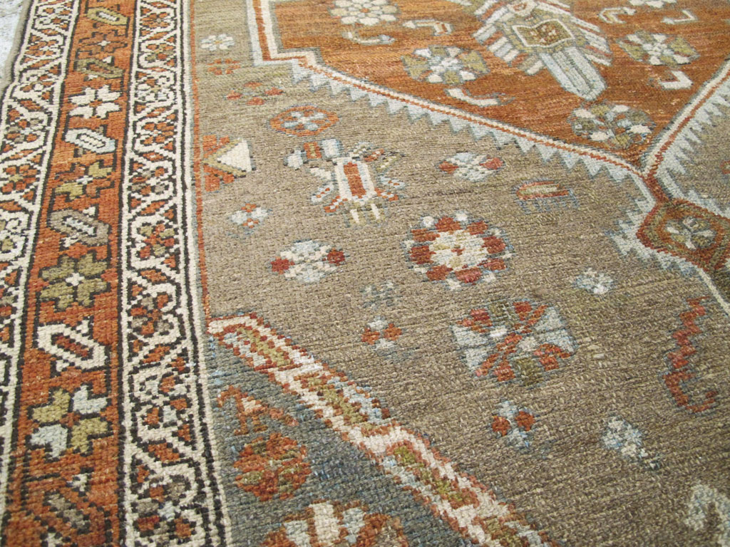 Vintage Persian Kurdish Rug, No.20633 - Gsblank