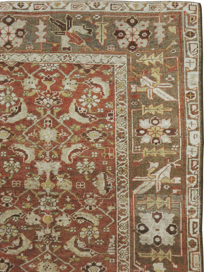 Antiuqe Persian Bidjar Rug, No.20637 - Gsblank