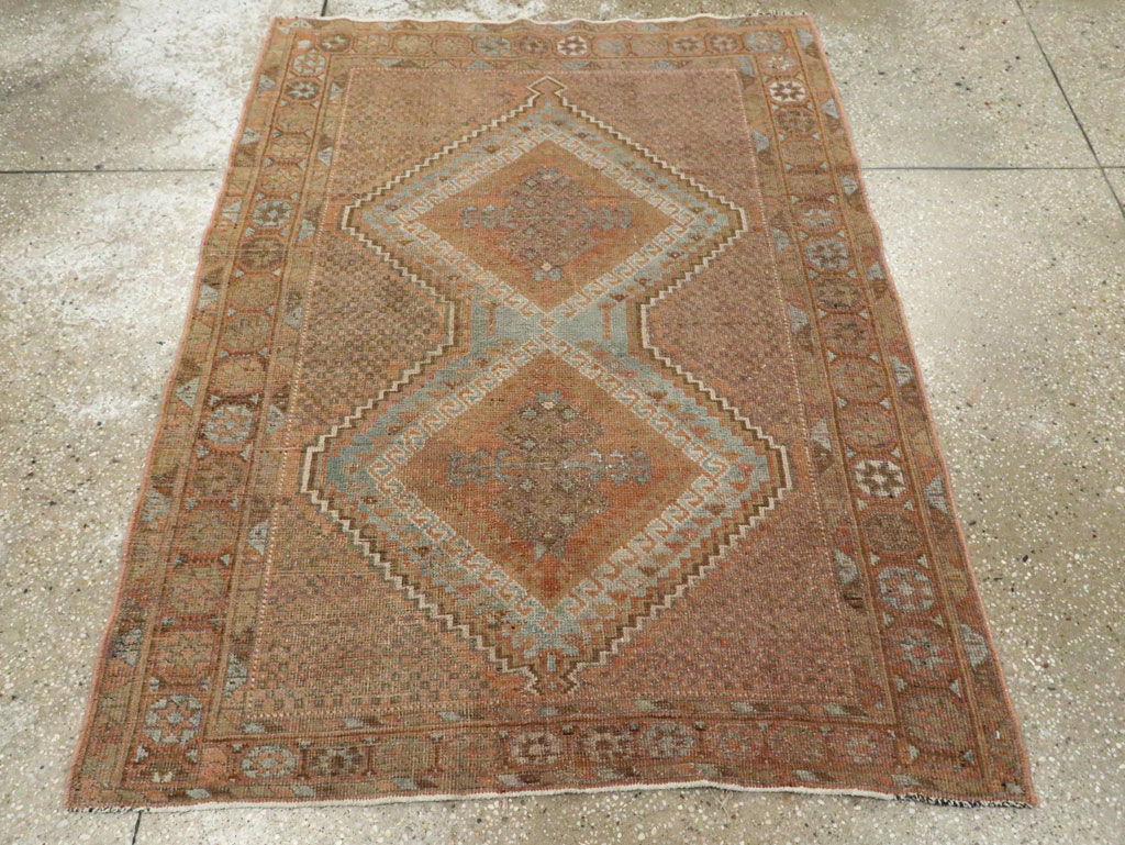 Vintage Persian Afshar Rug, No.20651 - Gsblank