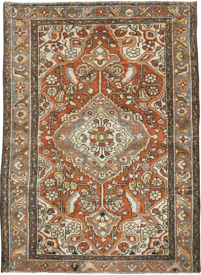 Vintage Persian Malayer Rug, No.20660 - Gsblank