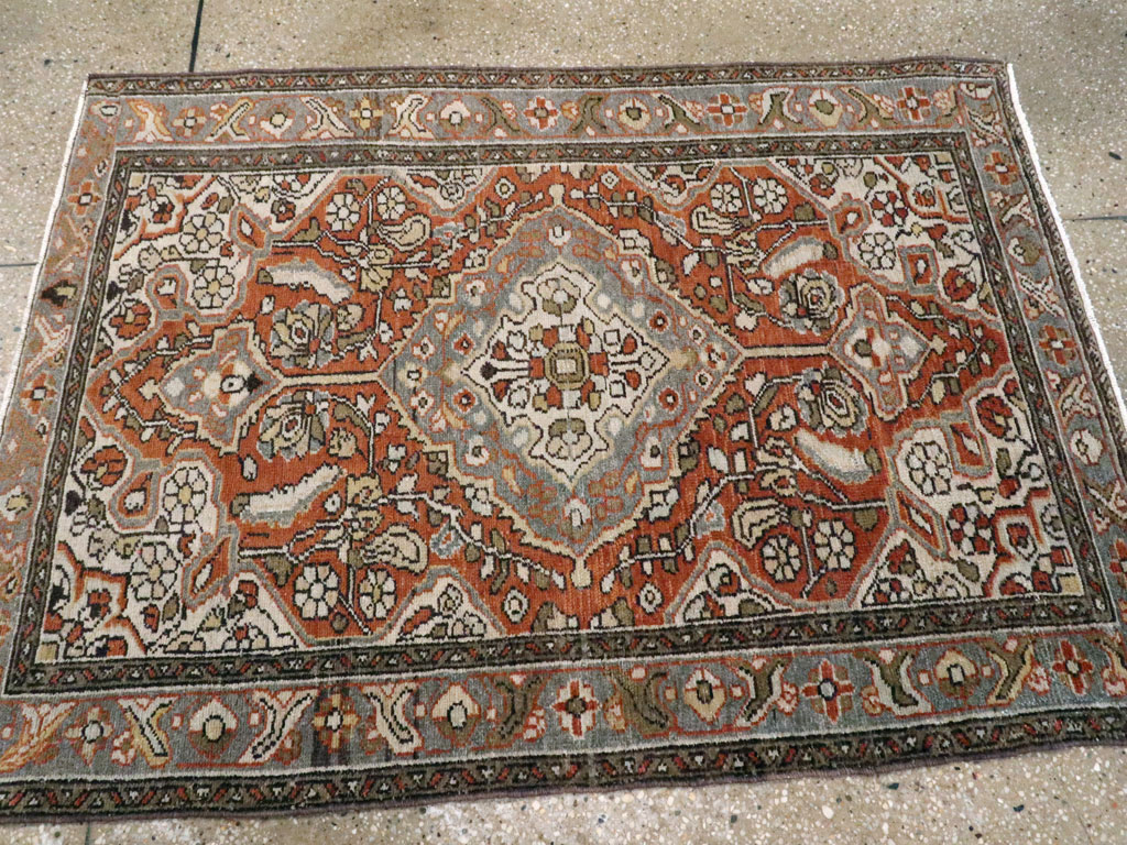 Vintage Persian Malayer Rug, No.20660 - Gsblank
