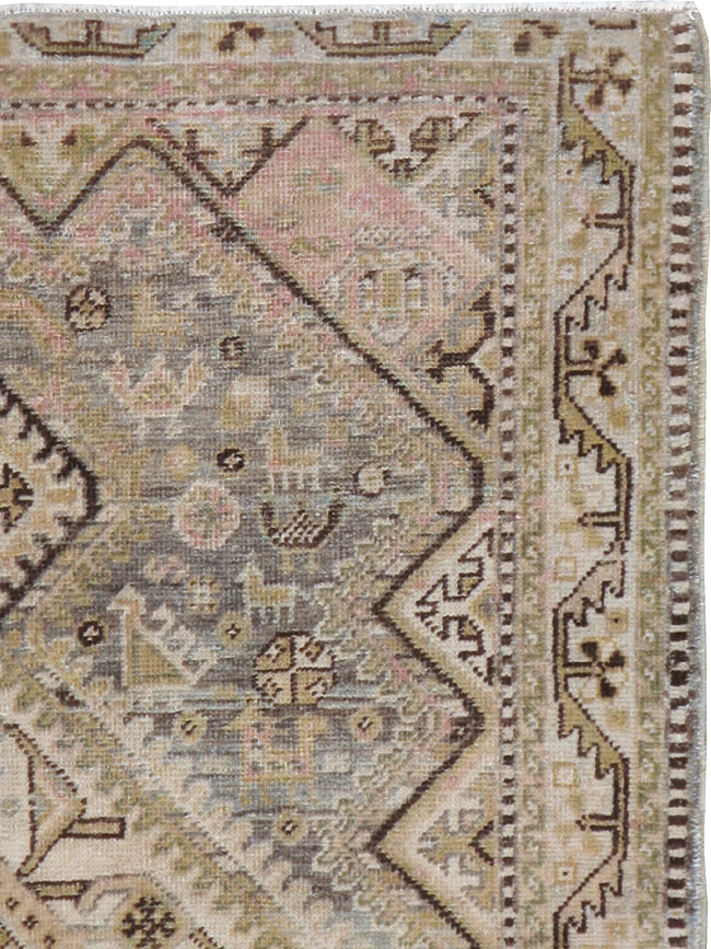 Vintage Persian Afshar Rug, No.20663 - Gsblank