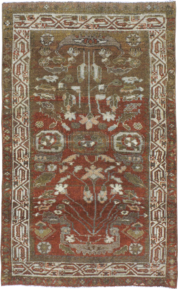 Vintage Persian Kurdish Rug, No.20669 - Gsblank
