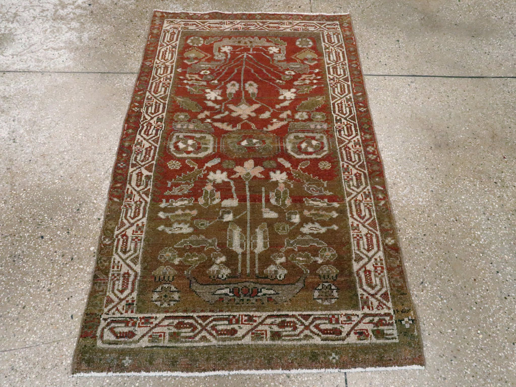 Vintage Persian Kurdish Rug, No.20669 - Gsblank