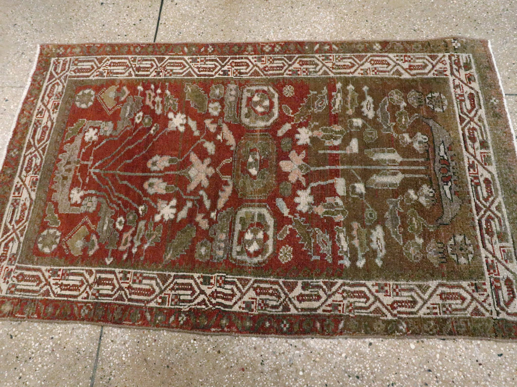 Vintage Persian Kurdish Rug, No.20669 - Gsblank