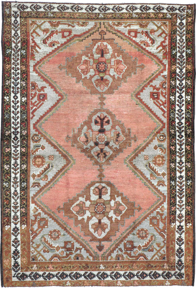 Antique Persian Malayer Rug, No.20673 - Gsblank