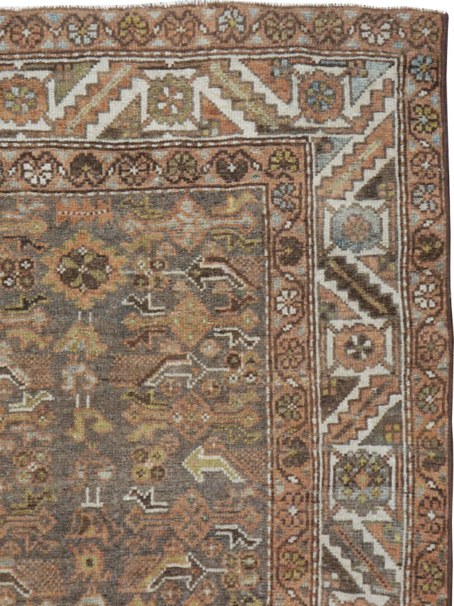 Vintage Persian Malayer Rug, No.20674 - Gsblank