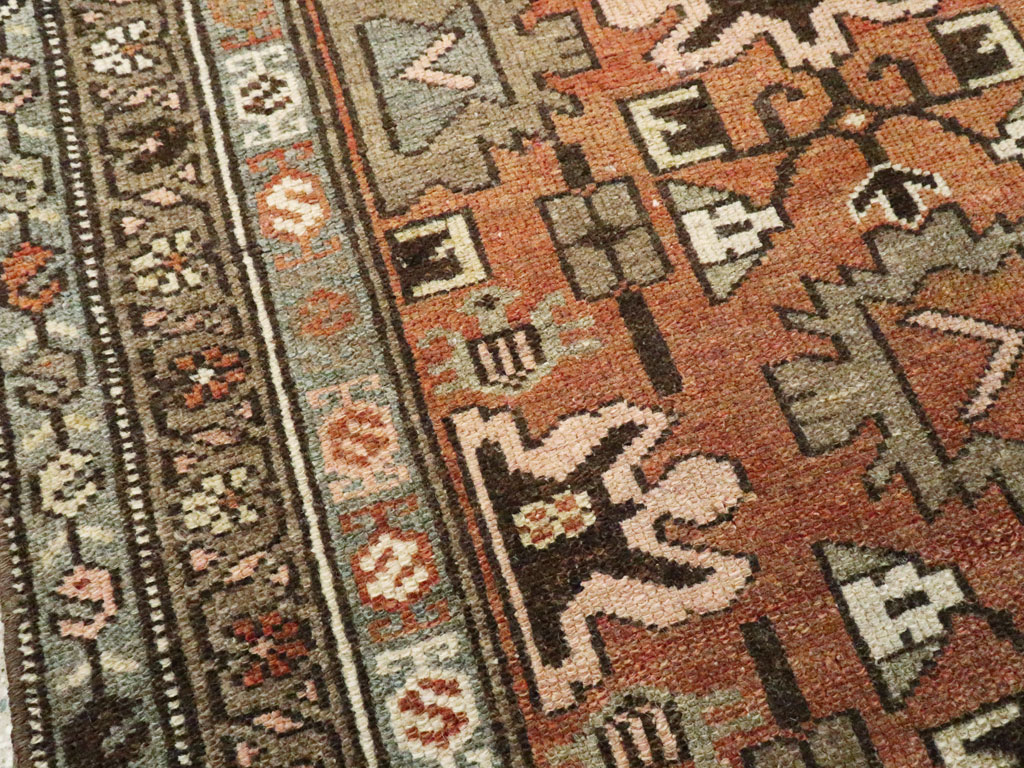 Vintage Persian Malayer Rug, No.20675 - Gsblank