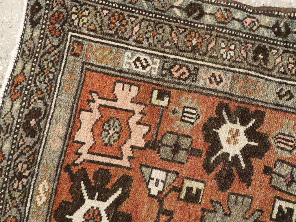 Vintage Persian Malayer Rug, No.20675 - Gsblank