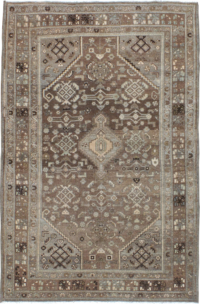 Vintage Persian Malayer Rug, No.20682 - Gsblank