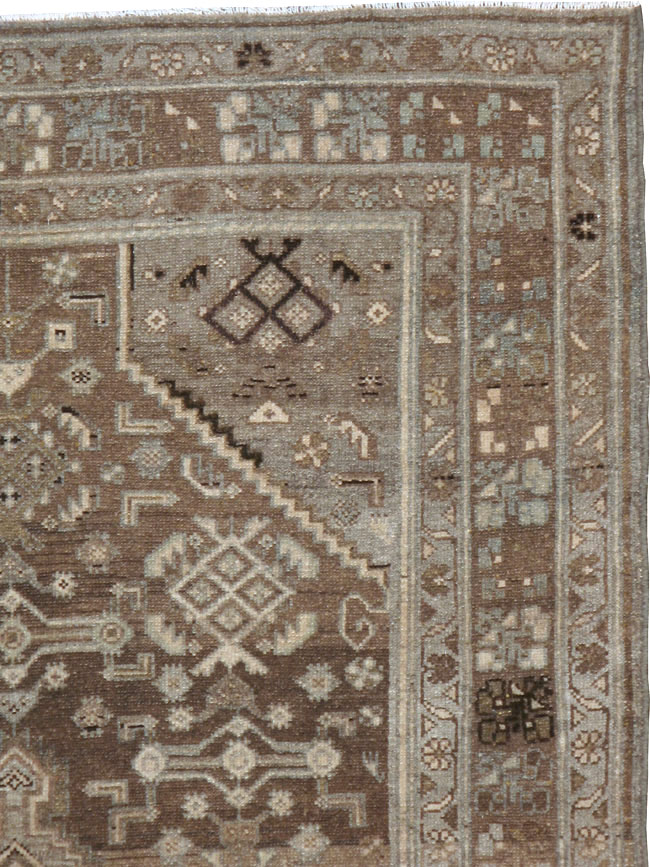 Vintage Persian Malayer Rug, No.20682 - Gsblank