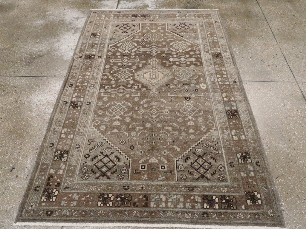 Vintage Persian Malayer Rug, No.20682 - Gsblank
