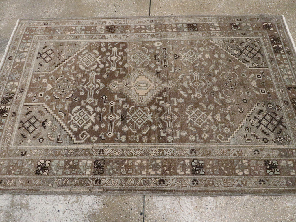 Vintage Persian Malayer Rug, No.20682 - Gsblank