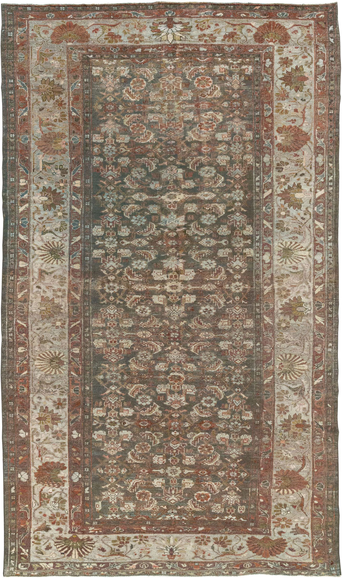 Antique Persian Malayer Gallery Carpet, No.20686 - Gsblank