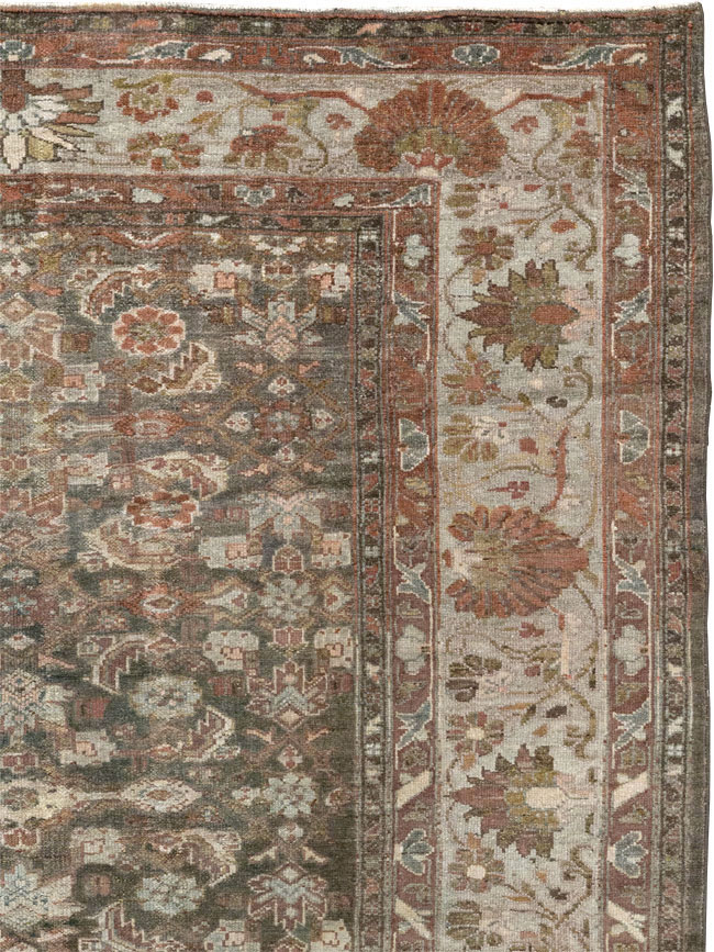 Antique Persian Malayer Gallery Carpet, No.20686 - Gsblank
