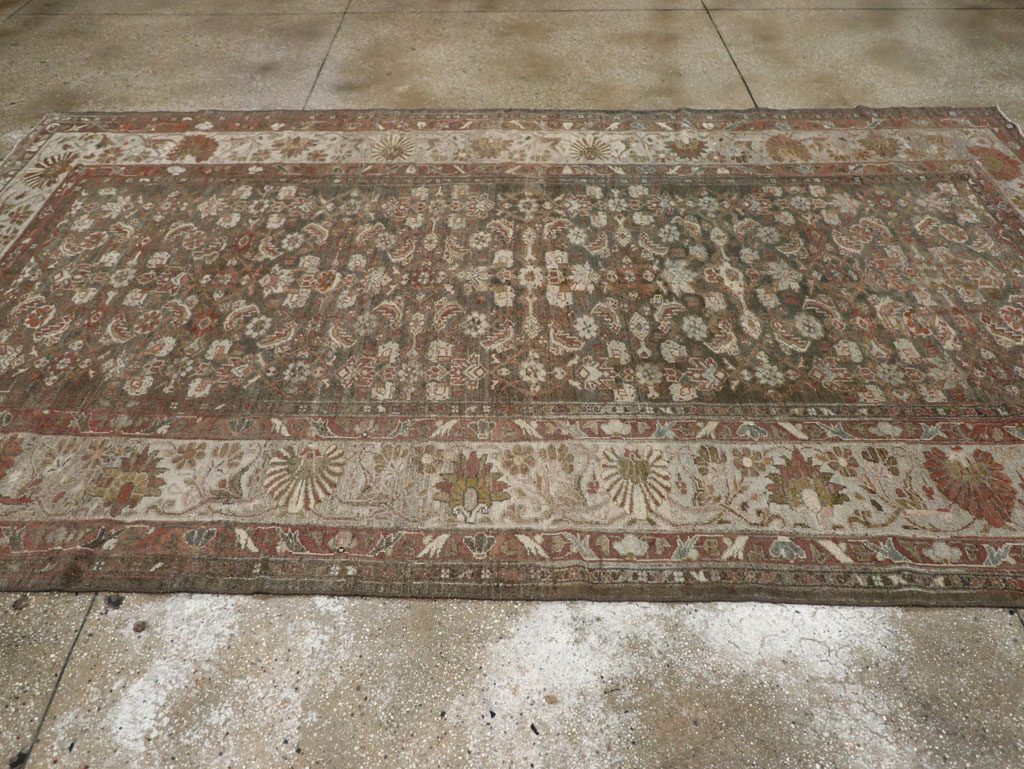 Antique Persian Malayer Gallery Carpet, No.20686 - Gsblank