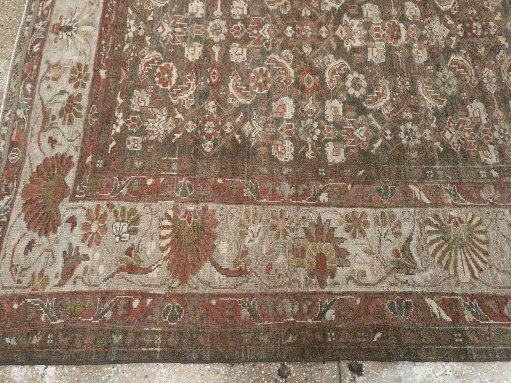 Antique Persian Malayer Gallery Carpet, No.20686 - Gsblank