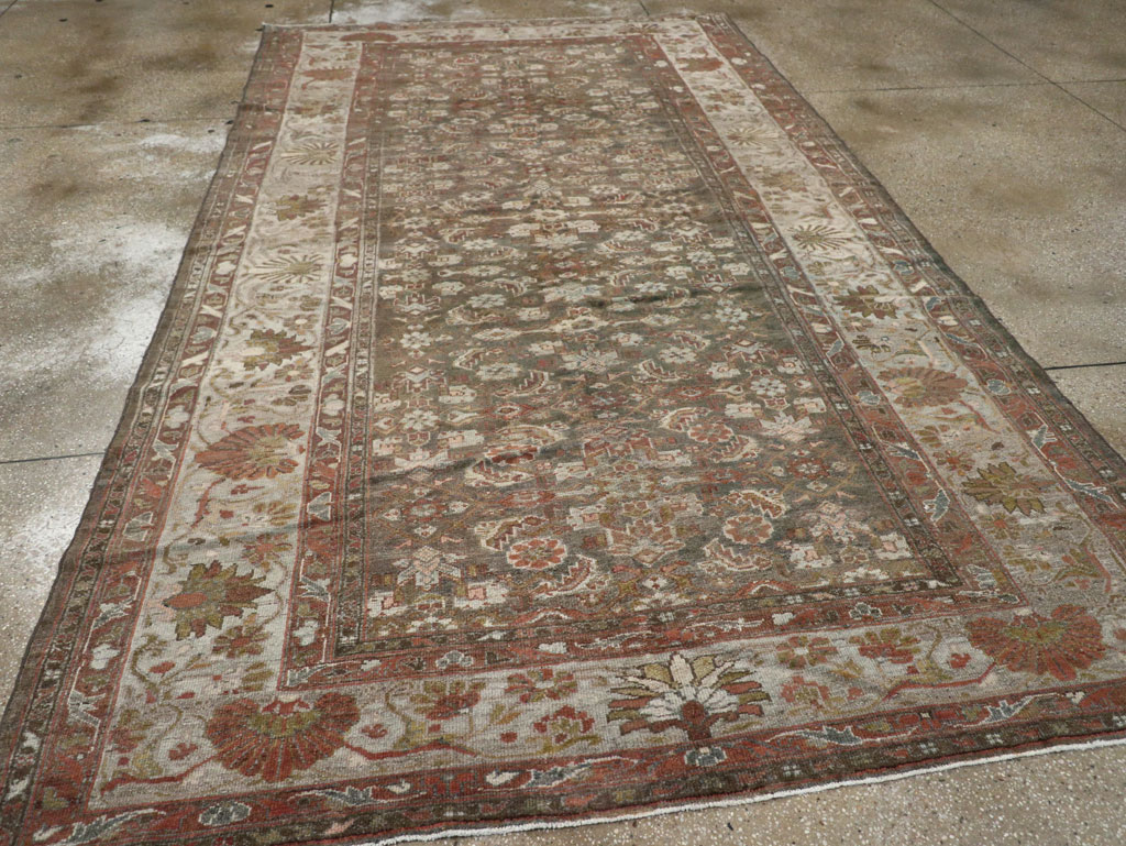 Antique Persian Malayer Gallery Carpet, No.20686 - Gsblank