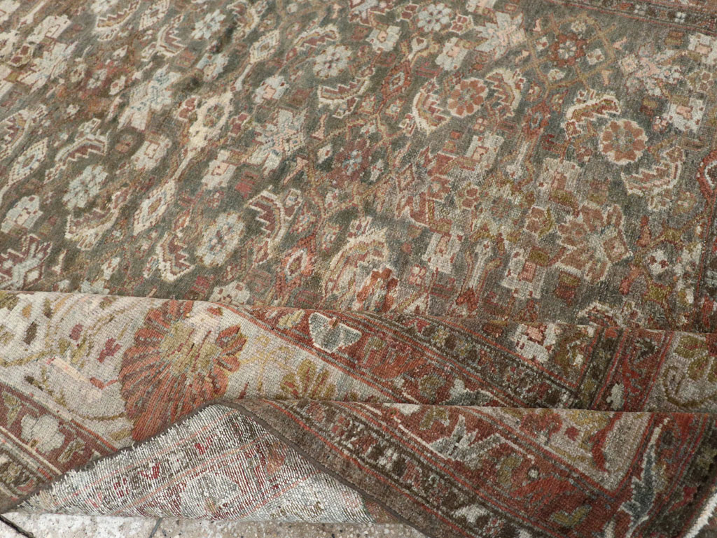 Antique Persian Malayer Gallery Carpet, No.20686 - Gsblank